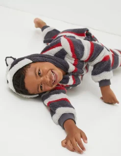 FatFace Ronnie Raccoon Onesie Navy Best
