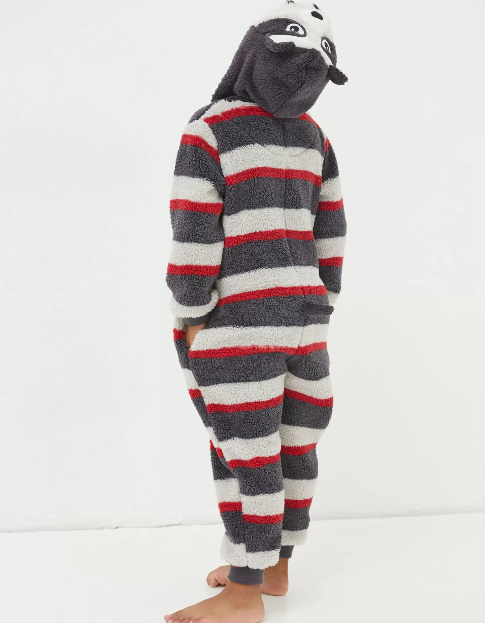 FatFace Ronnie Raccoon Onesie Navy Best