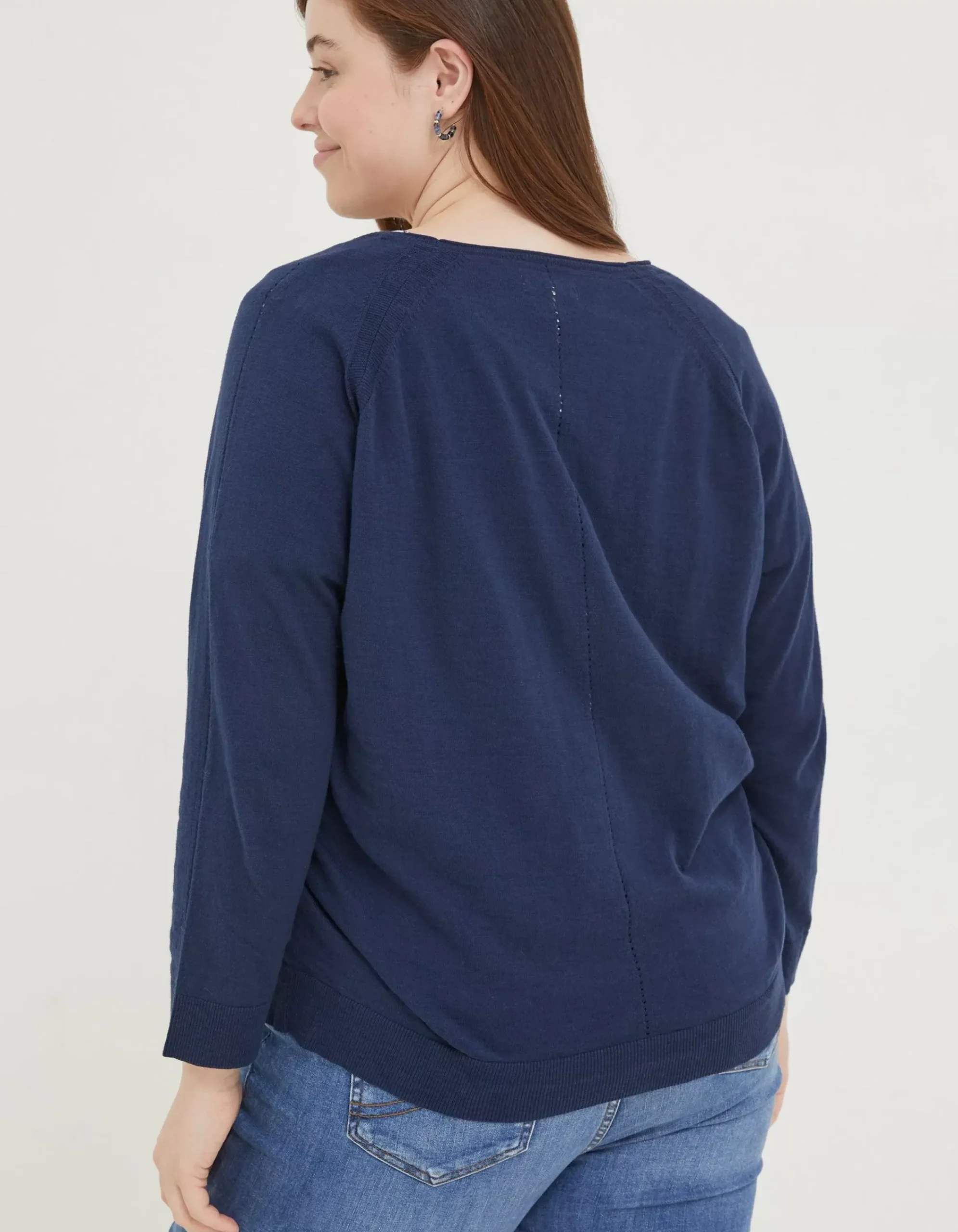 FatFace Rose Cardigan Navy New