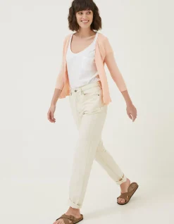 FatFace Rose Cardigan Blush Pink Online