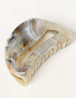FatFace Round Claw Clip Natural Best