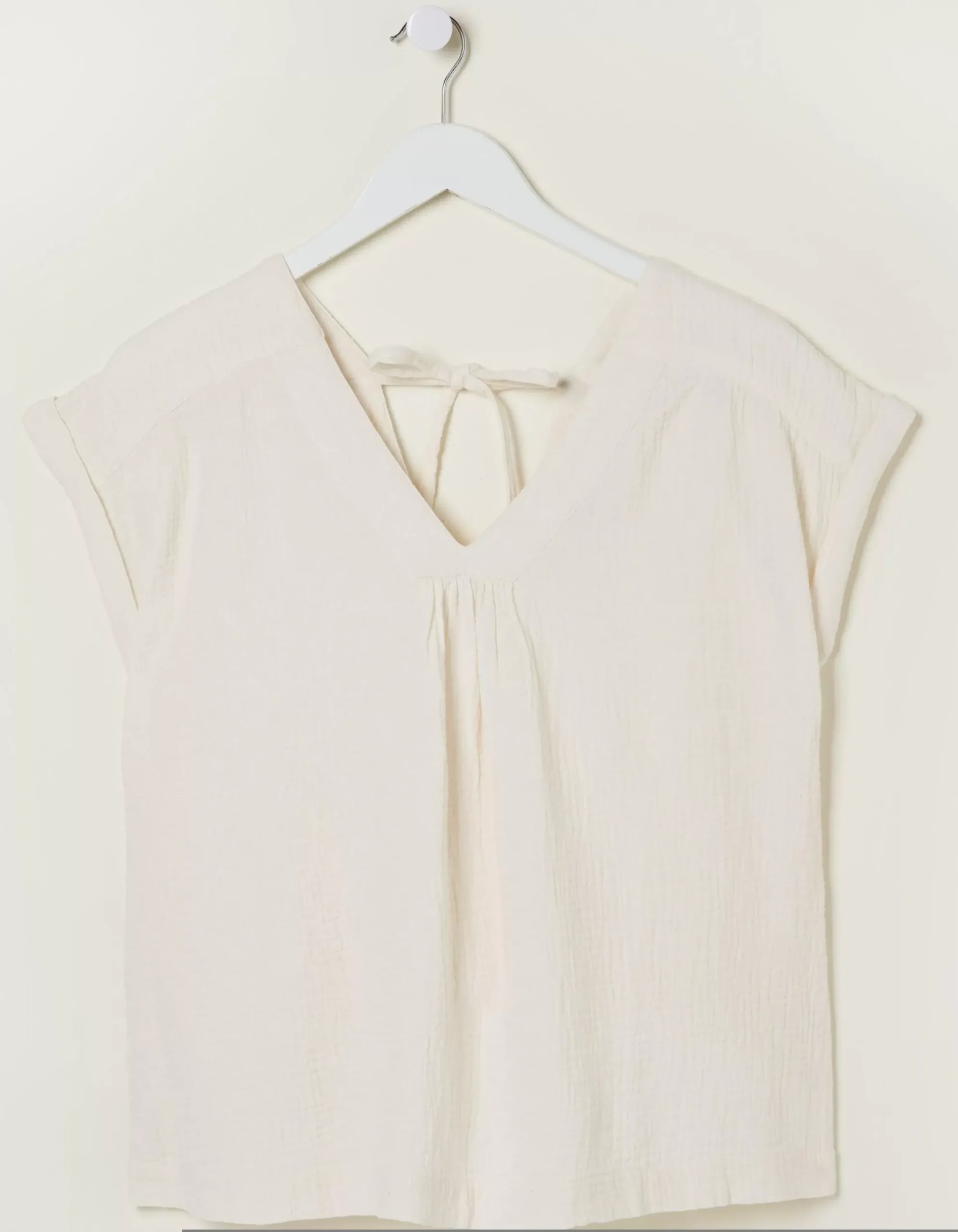 FatFace Sadie Blouse Ivory Clearance