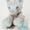 FatFace Sadie Snow Leopard Toy Grey Outlet