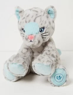 FatFace Sadie Snow Leopard Toy Grey Outlet