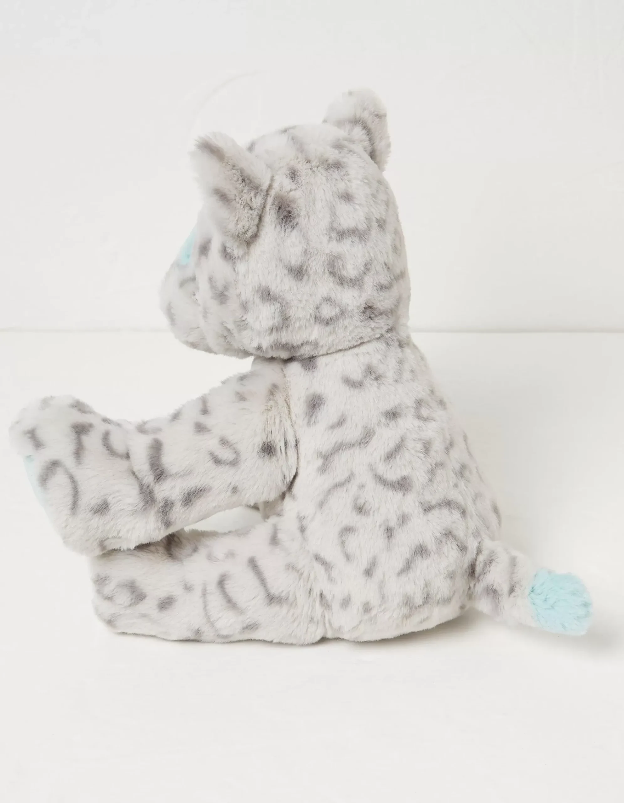 FatFace Sadie Snow Leopard Toy Grey Outlet