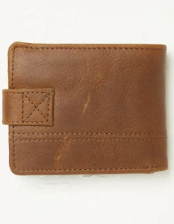 FatFace Seamed Leather Wallet Tan Discount