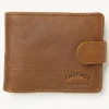FatFace Seamed Leather Wallet Tan Outlet