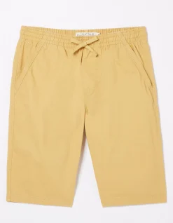 FatFace Seaton Pull On Shorts Golden Yellow Best