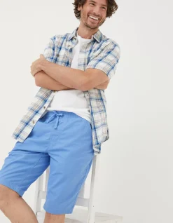 FatFace Seaton Pull On Shorts Light Blue
