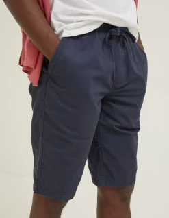 FatFace Seaton Pull On Shorts Navy Clearance