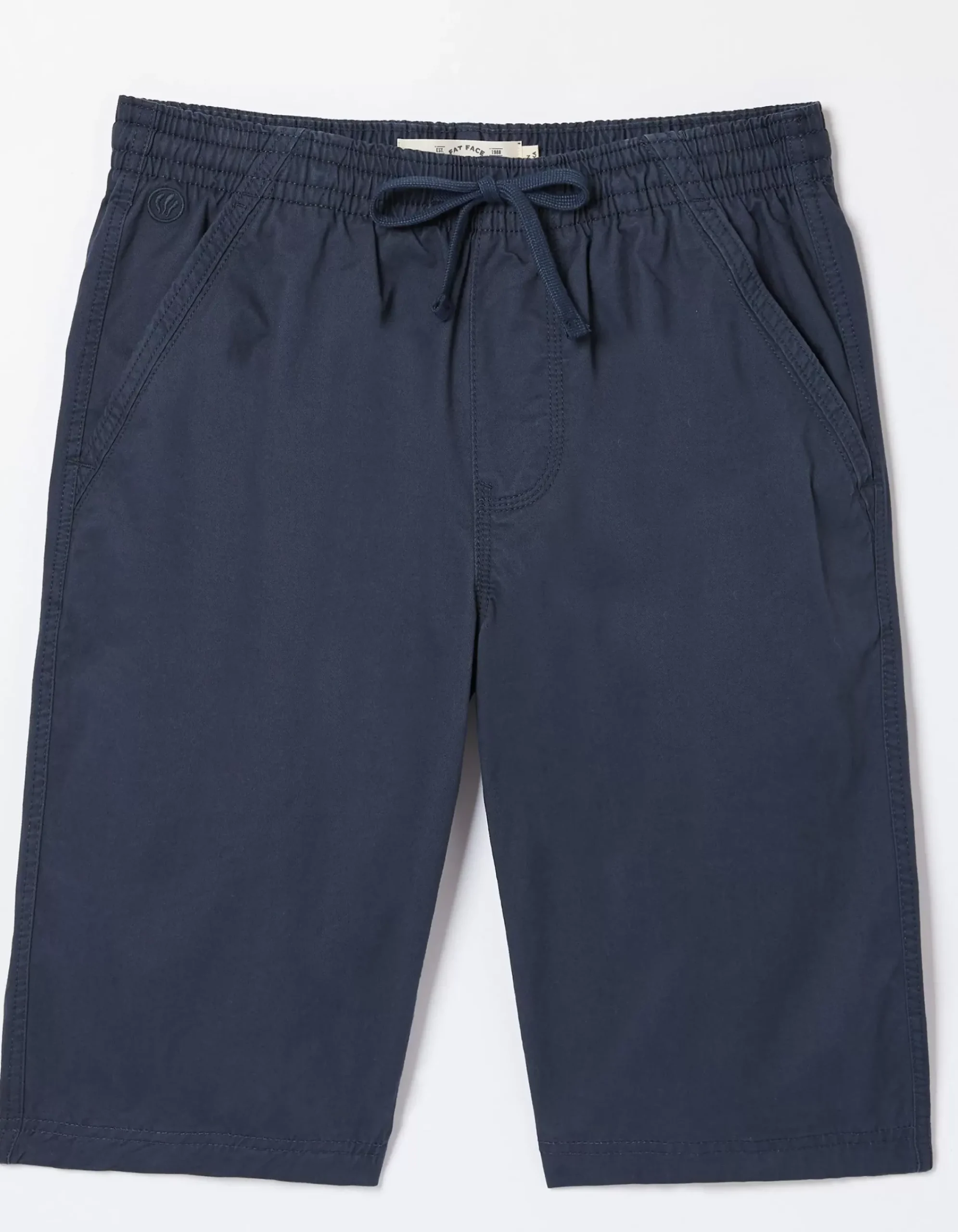 FatFace Seaton Pull On Shorts Navy Clearance