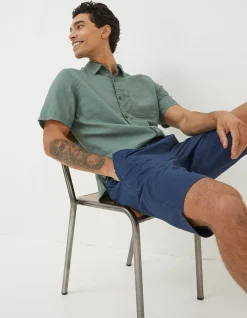 FatFace Seaton Pull On Shorts Navy Sale