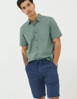 FatFace Seaton Pull On Shorts Navy Sale