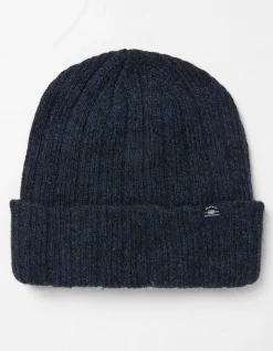 FatFace Sebastian Rib Beanie Navy