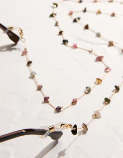 FatFace Semi Precious Stone Glasses Chain Multi Discount