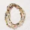 FatFace Semi Precious Stretch Bracelet Multi New