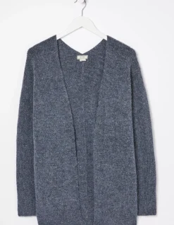 FatFace Sennen Cocoon Cardigan Grey Hot