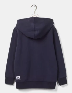 FatFace Shark Tooth Hoodie Navy Clearance
