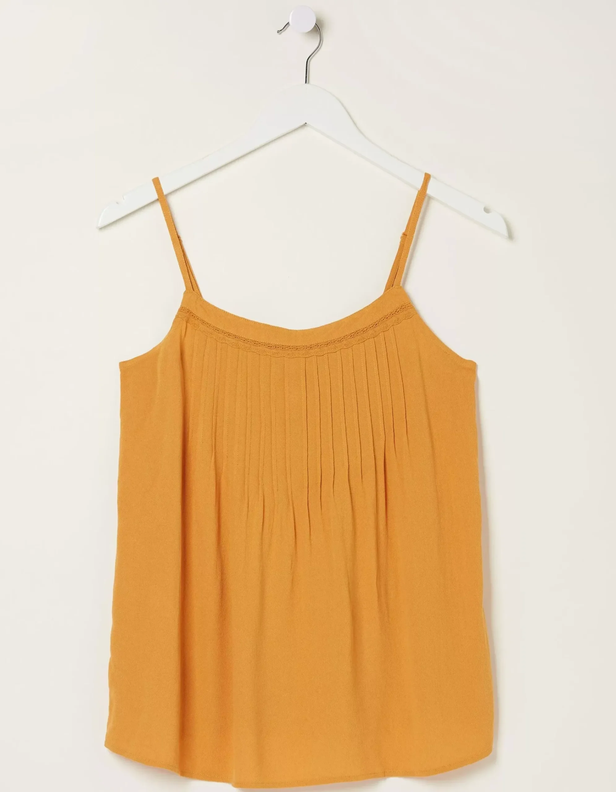 FatFace Sian Cami Top Golden Yellow Best