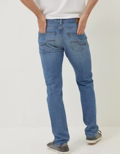 FatFace Slim Authentic Wash Jeans Denim Outlet