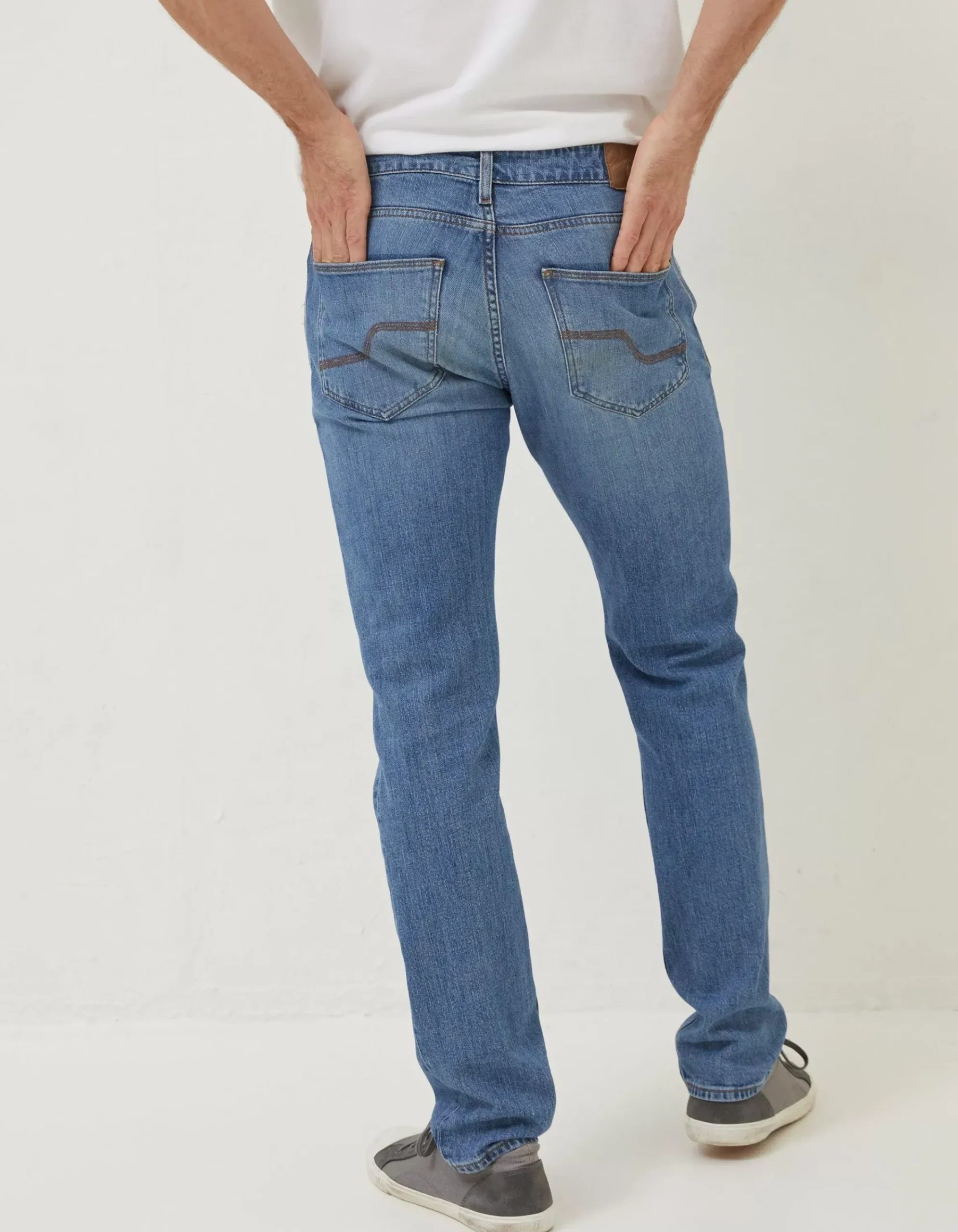 FatFace Slim Authentic Wash Jeans Denim Outlet