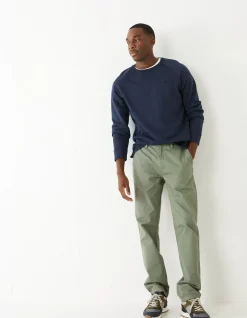 FatFace Slim Coastal Chino Mid Green Outlet