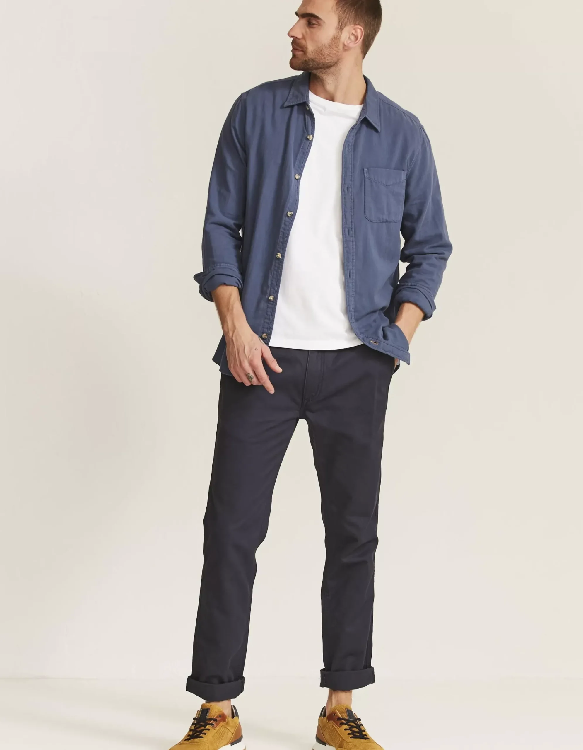 FatFace Slim Coastal Chinos Navy Best