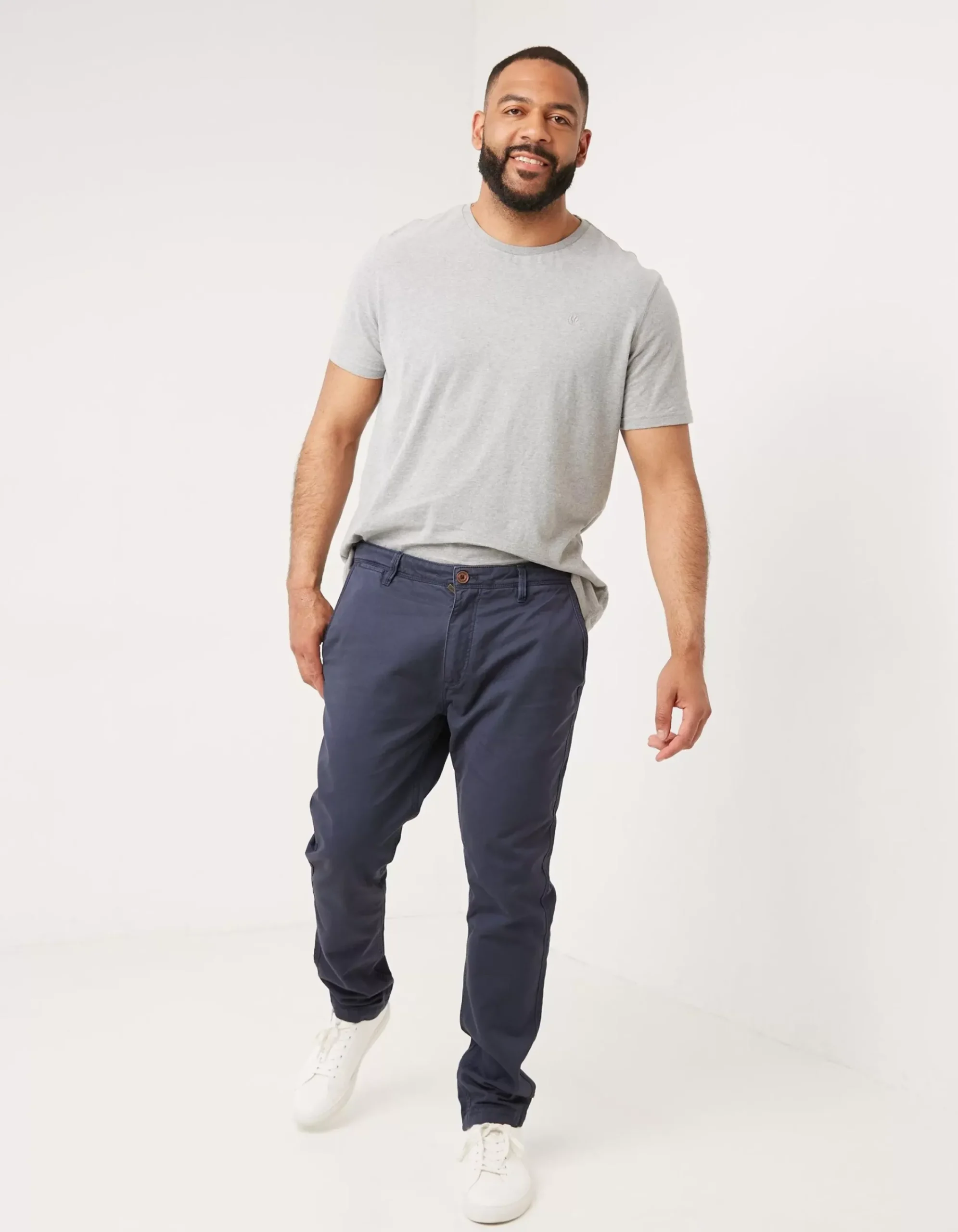 FatFace Slim Coastal Chinos Navy Best