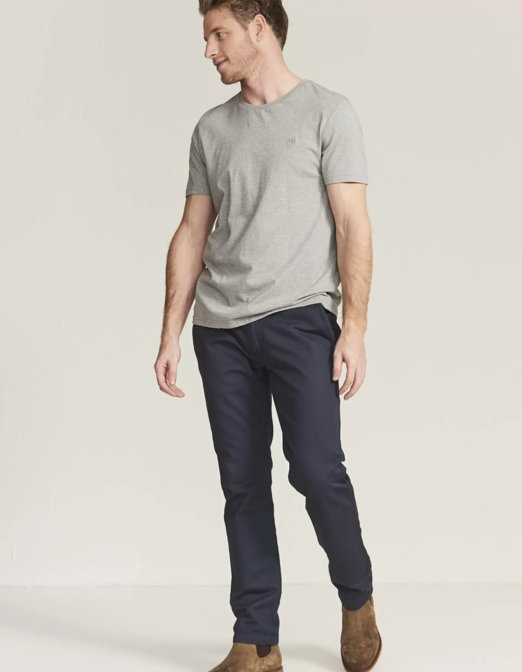 FatFace Slim Coastal Chinos Navy Best