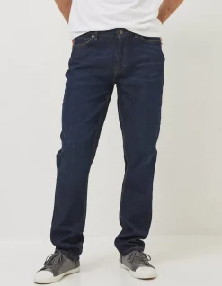 FatFace Slim Dark Vintage Wash Jeans Denim Hot