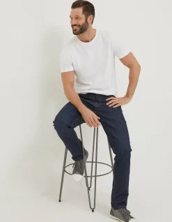 FatFace Slim Dark Vintage Wash Jeans Denim Hot