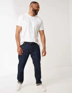 FatFace Slim Dark Vintage Wash Jeans Denim Hot