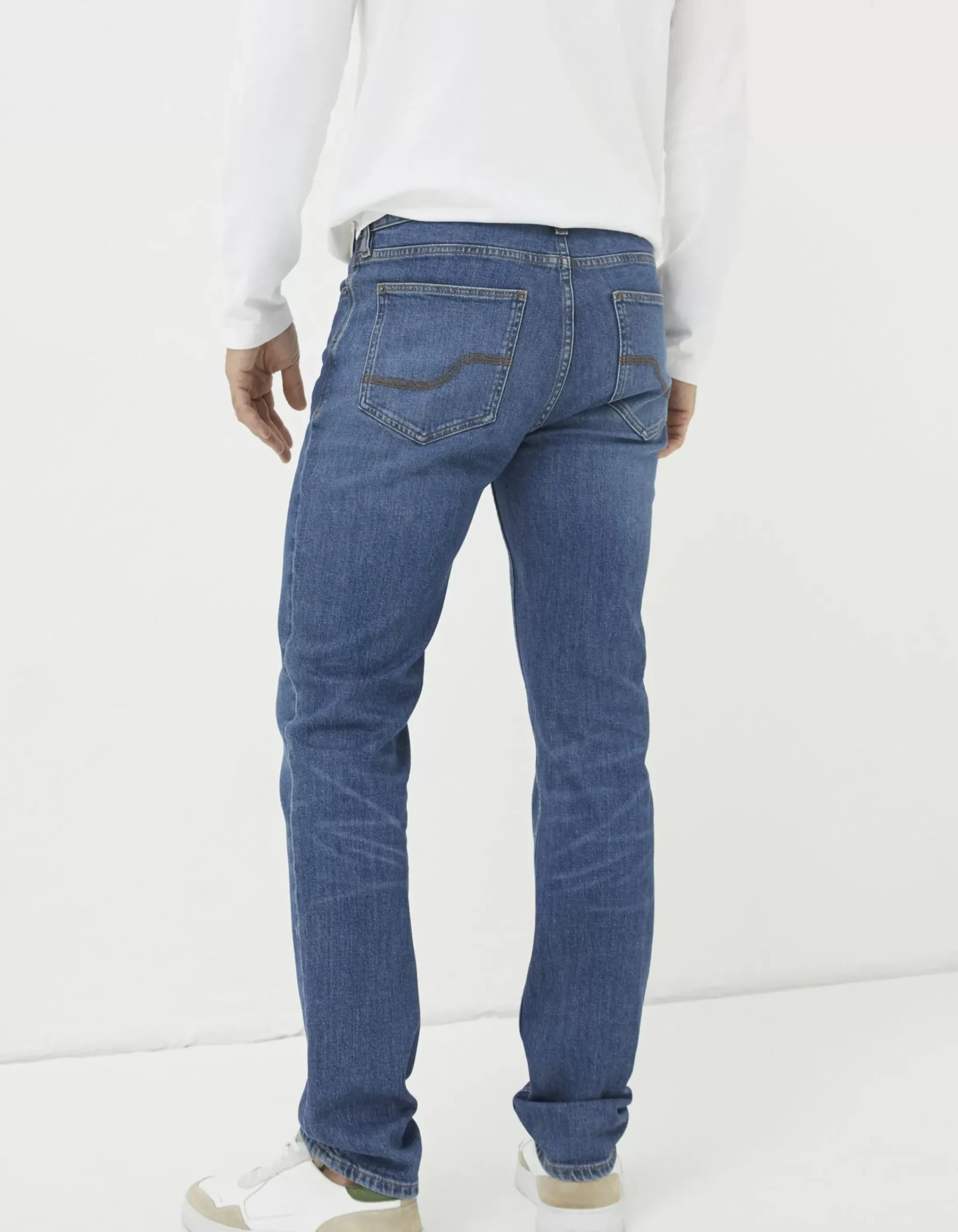 FatFace Slim Fit Jeans Stone Wash Clearance