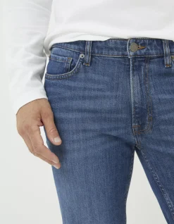 FatFace Slim Fit Jeans Stone Wash Clearance