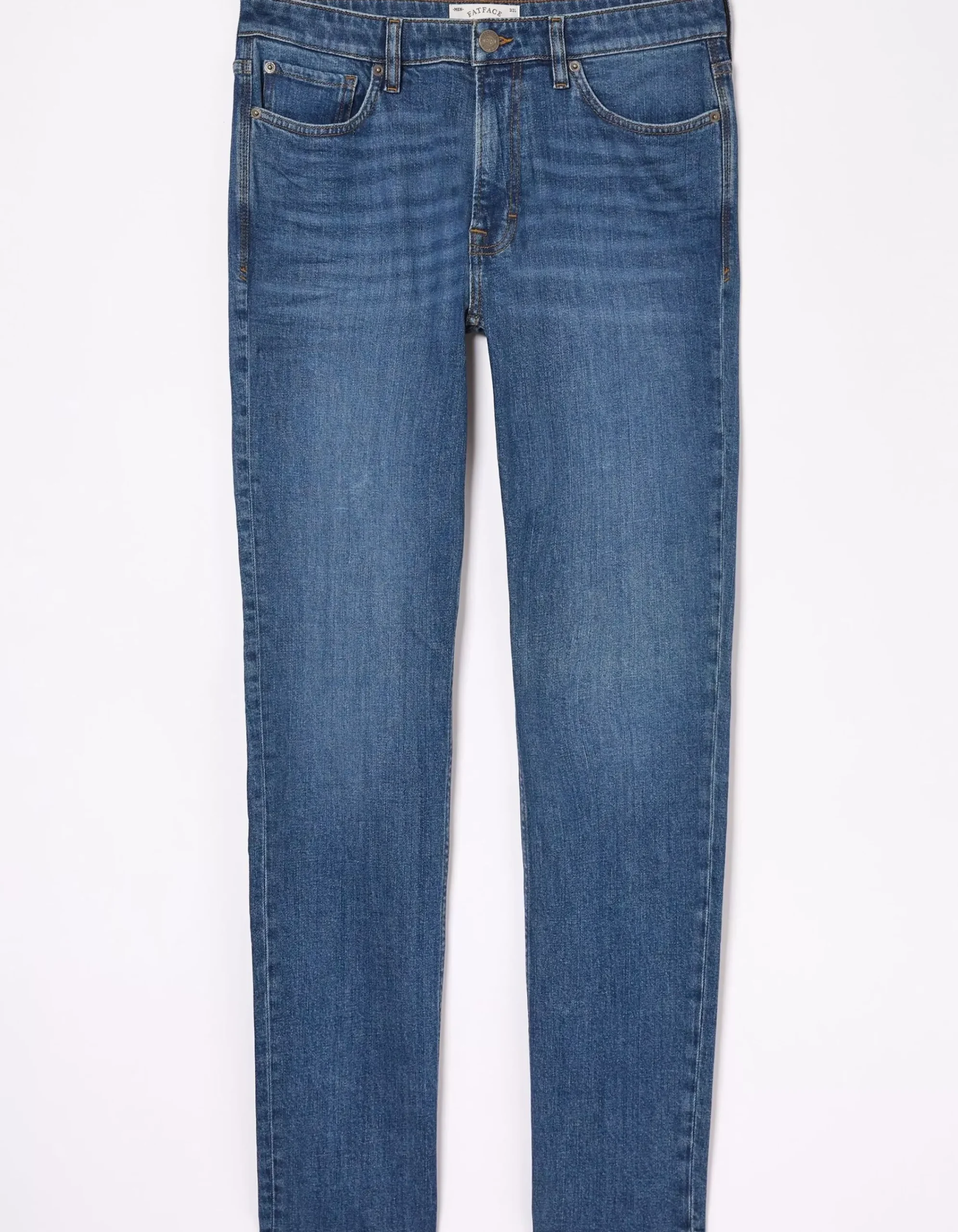 FatFace Slim Fit Jeans Stone Wash Clearance