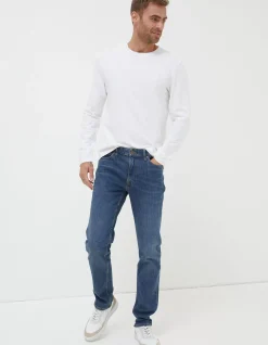 FatFace Slim Fit Jeans Indigo Blue Sale
