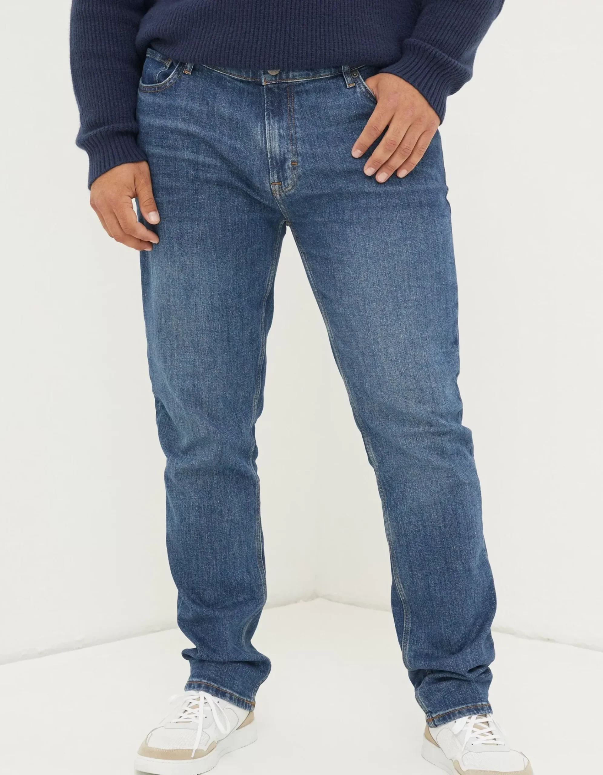 FatFace Slim Fit Jeans Indigo Blue Sale