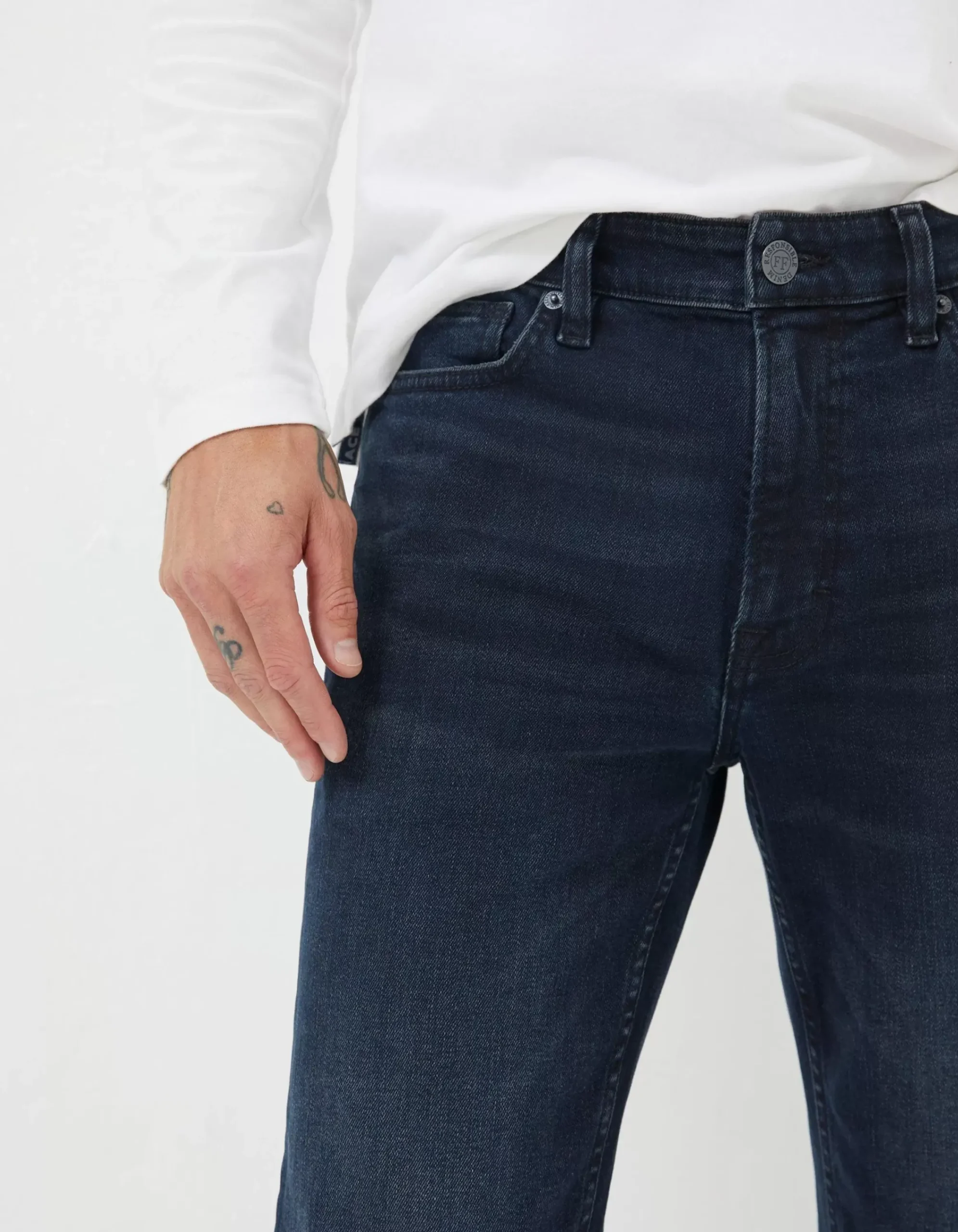 FatFace Slim Fit Jeans Dark Denim Sale