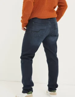 FatFace Slim Fit Jeans Dark Denim Sale