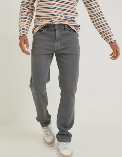 FatFace Slim Salcombe Trousers Grey Sale