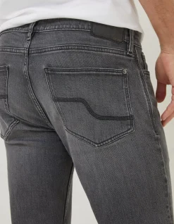 FatFace Slim Wash Jeans Grey Outlet