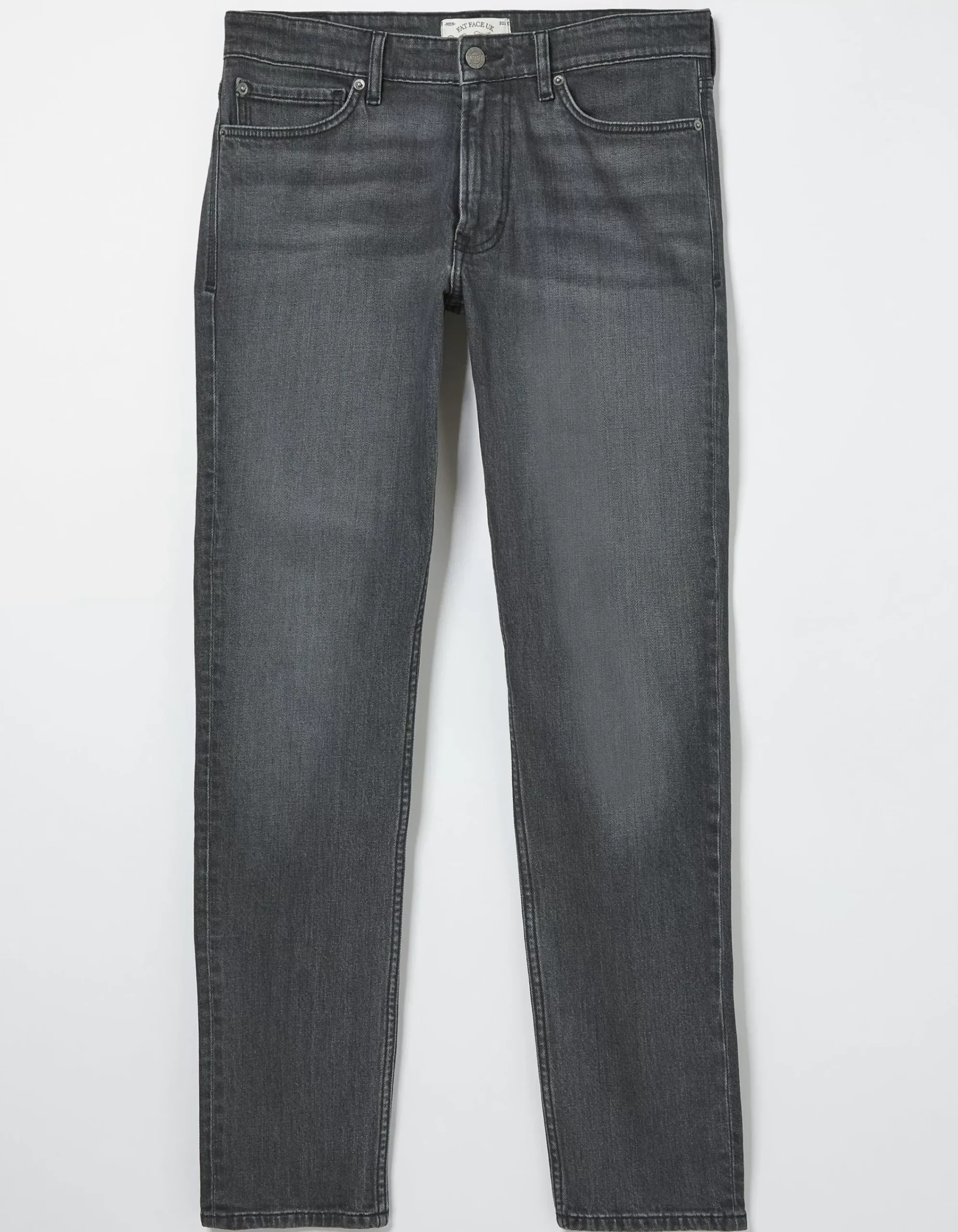 FatFace Slim Wash Jeans Grey Outlet