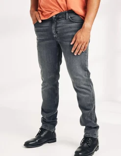 FatFace Slim Wash Jeans Grey Outlet