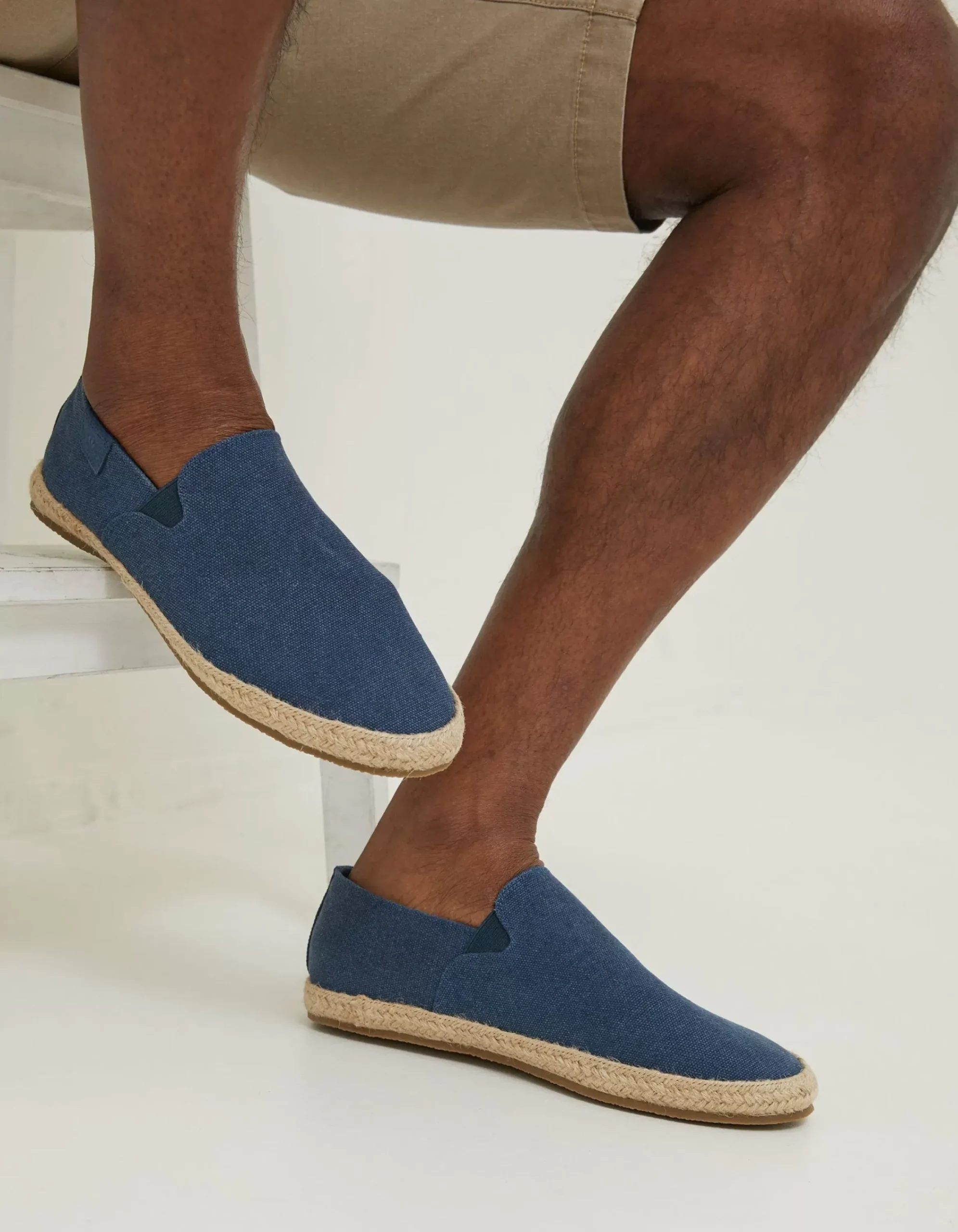 FatFace Slip On Espadrilles Navy