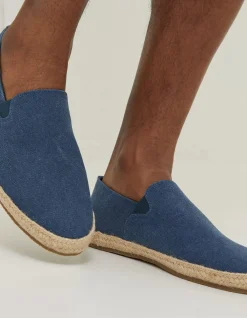 FatFace Slip On Espadrilles Navy