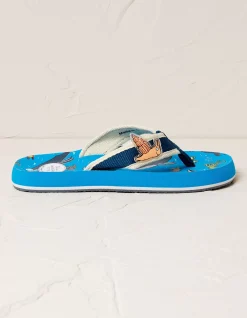 FatFace Snail And The Whale Flip Flops Navy Best
