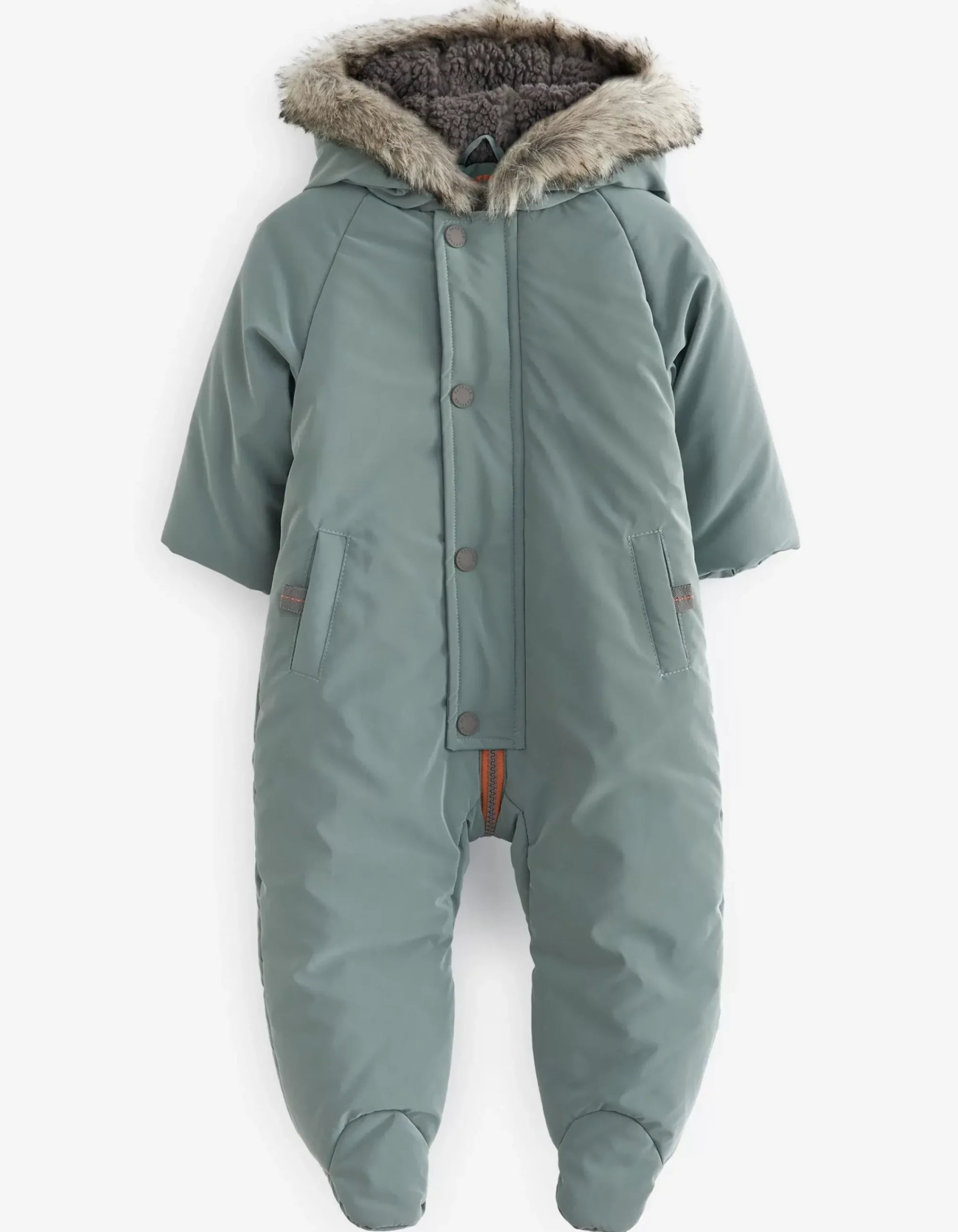 FatFace Solid Snowsuit Green Discount