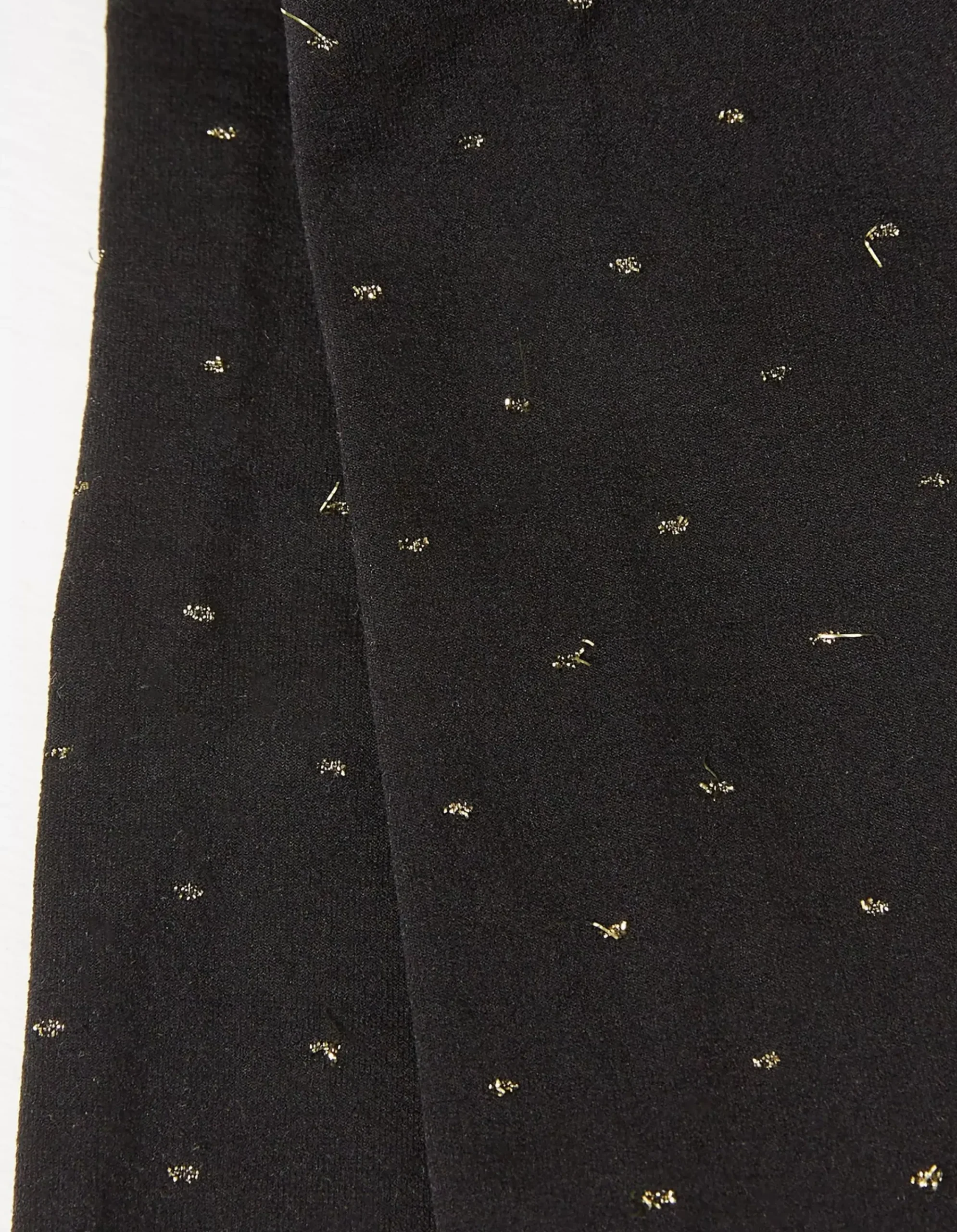 FatFace Sparkle Tights Black Hot