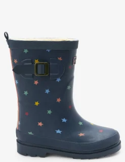 FatFace Star Wellies Navy Discount