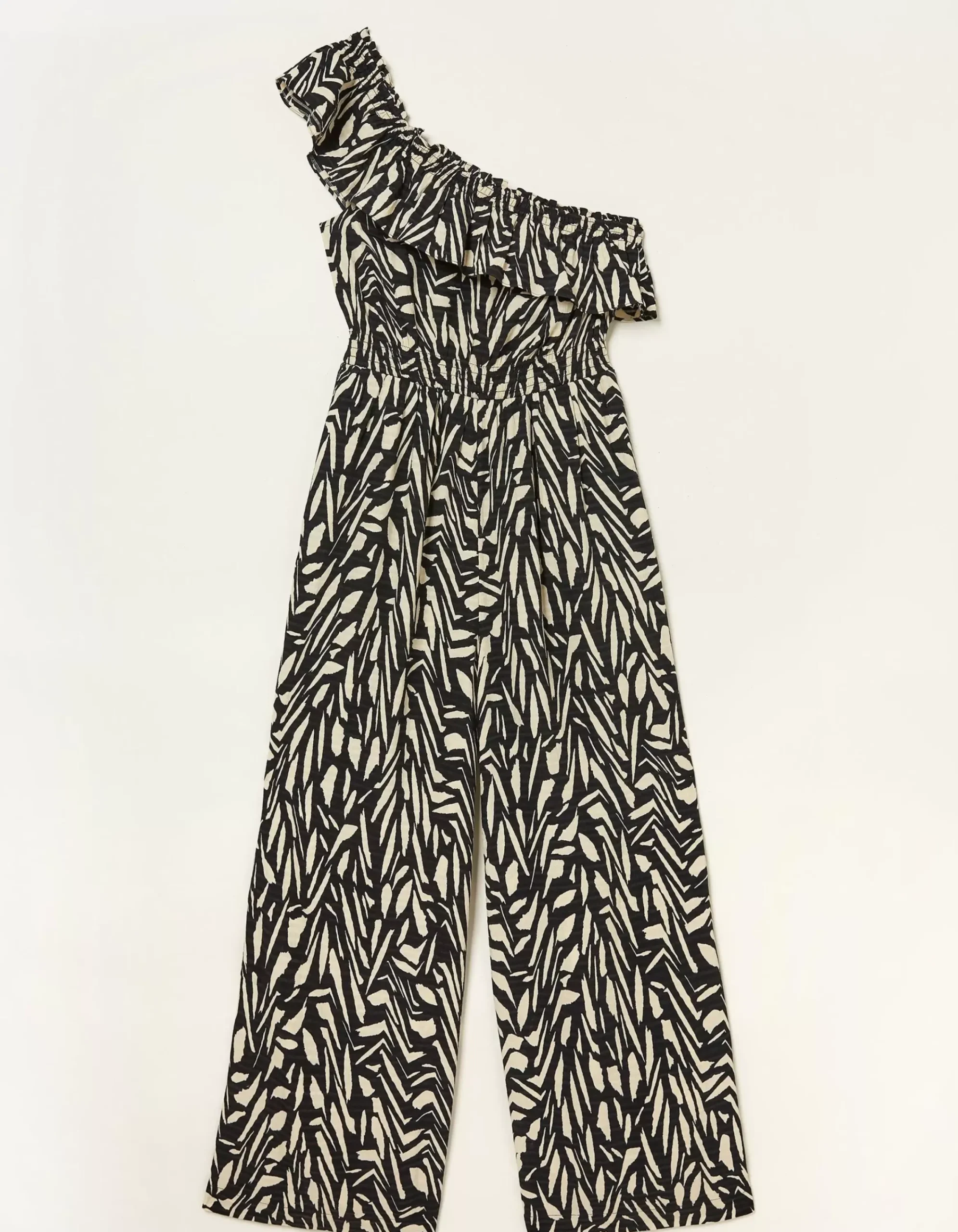 FatFace Stella Paint Stroke Jumpsuit Black Online
